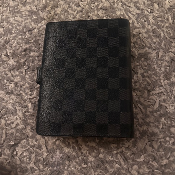 Louis Vuitton Black Checkered Card Holder - Picture 2 of 6